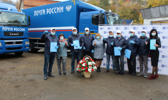Автопарк Почты России в Саратовской области пополнился 19 новыми автомобилями
