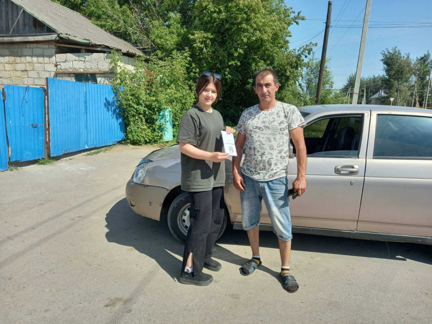 Акция «Мы за безопасность на дорогах!»