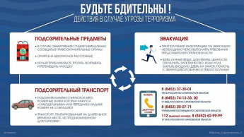 Правоохранительные органы напоминают о необходимости соблюдения бдительности
